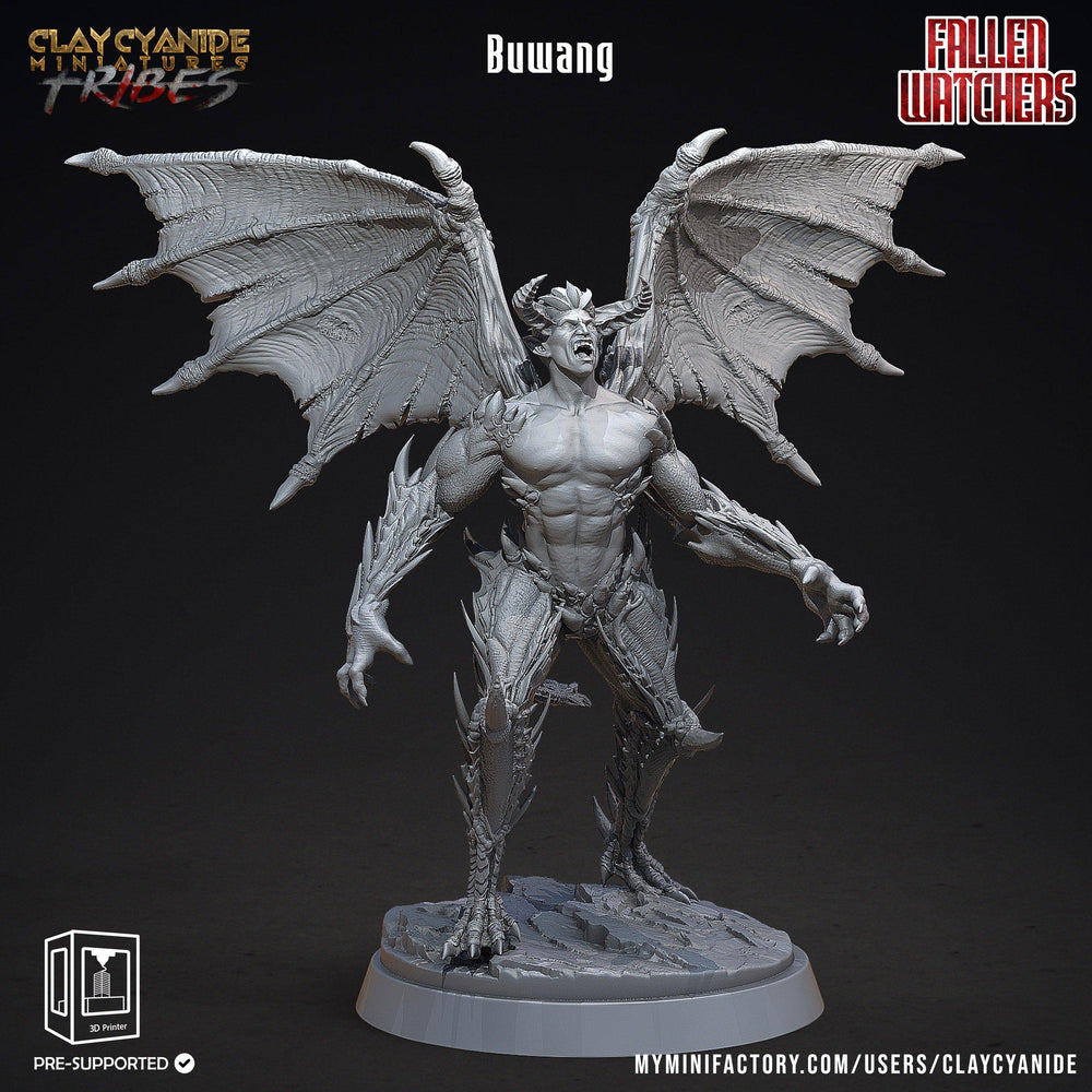 3D Printed Clay Cyanide Fallen Watchers Factions Tribes Ragnarok D&D (Online Only)