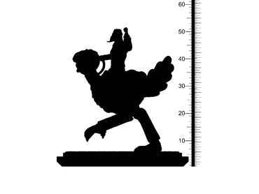 3D Printed Clay Cyanide Fantasy Kingdom - Female Rider 28mm 32mm D&D (Online Only)