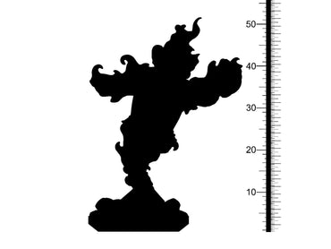3D Printed Clay Cyanide Fantasy Kingdom - Flamie 28mm 32mm D&D (Online Only)