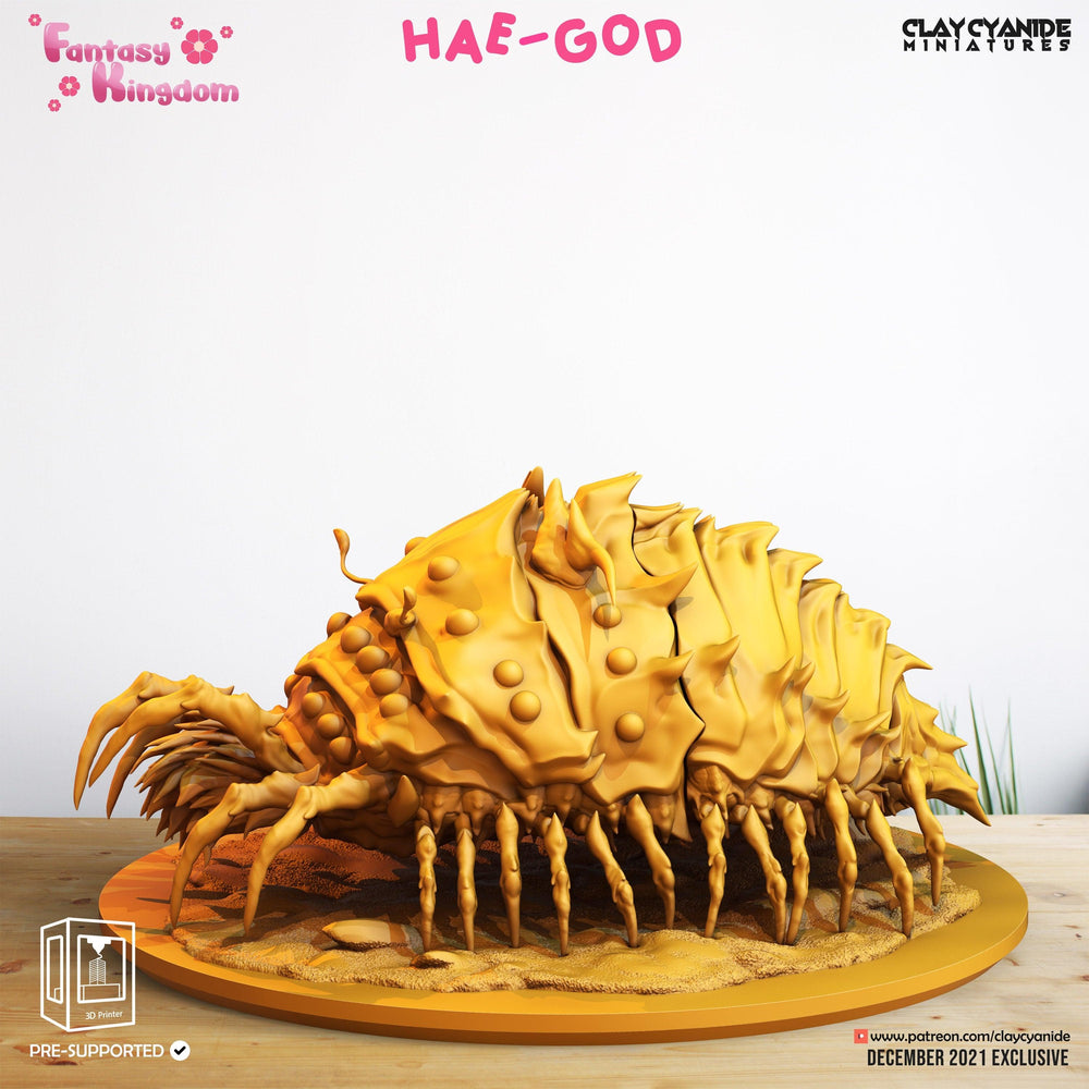 3D Printed Clay Cyanide Fantasy Kingdom - Hae-God 28mm 32mm D&D (Online Only)