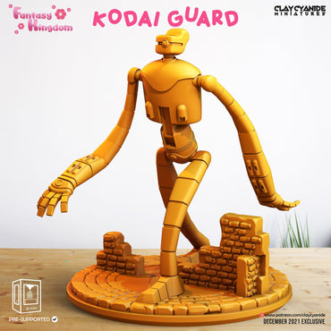 3D Printed Clay Cyanide Fantasy Kingdom - Kodai Guard 28mm 32mm D&D (Online Only)