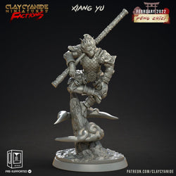3D Printed Clay Cyanide Feng Zhizi Gorilla Men Tribes Factions Ragnarok D&D (Online Only)