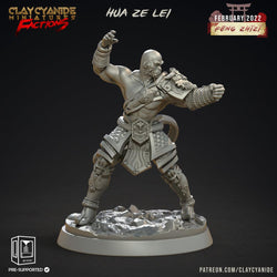 3D Printed Clay Cyanide Feng Zhizi Gorilla Men Tribes Factions Ragnarok D&D (Online Only)