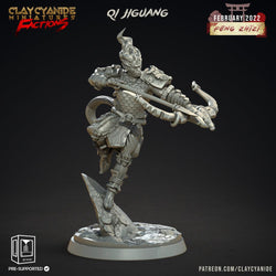 3D Printed Clay Cyanide Feng Zhizi Gorilla Men Tribes Factions Ragnarok D&D (Online Only)