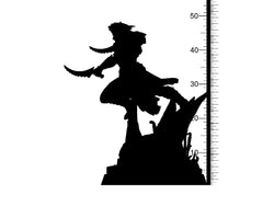 3D Printed Clay Cyanide Fereydun Kingdom of Persia 28 32 mm D&D (Online Only)