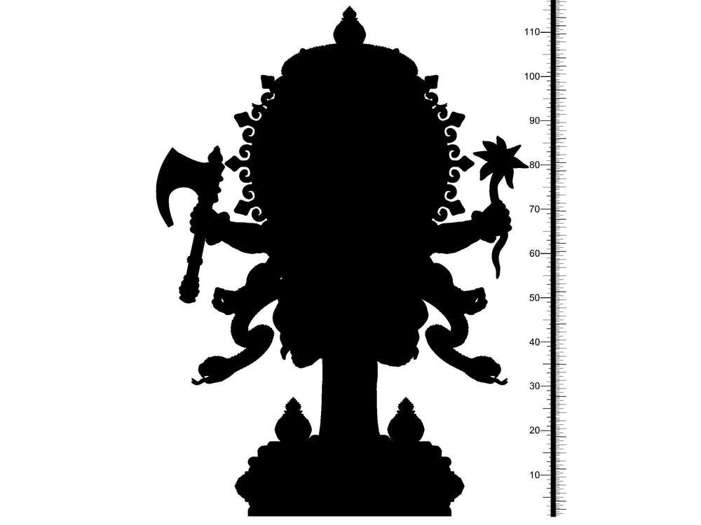 3D Printed Clay Cyanide Ganesha Gods of India Ragnarok D&D (Online Only)