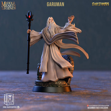 3D Printed Clay Cyanide Garuman Middle Earth Legends 28 32 mm D&D (Online Only)