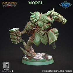3D Printed Clay Cyanide Gator Factions Tribes Ragnarok D&D (Online Only)