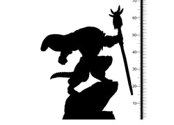 3D Printed Clay Cyanide Gator Factions Tribes Ragnarok D&D (Online Only)