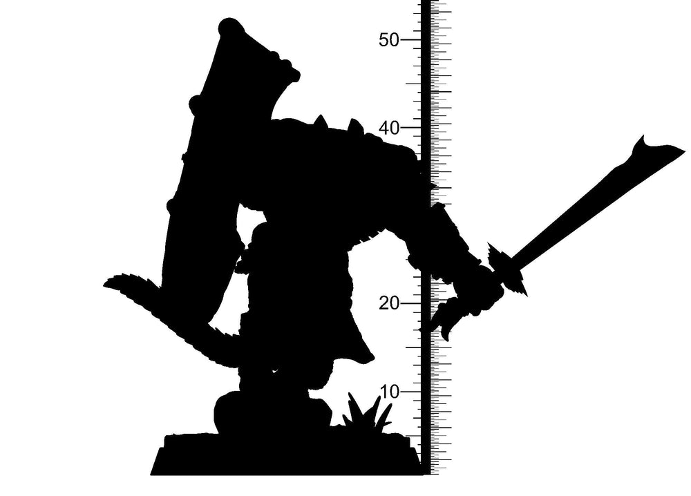 3D Printed Clay Cyanide Gator Factions Tribes Ragnarok D&D (Online Only)