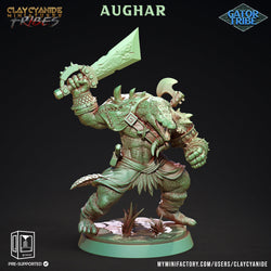 3D Printed Clay Cyanide Gator Factions Tribes Ragnarok D&D (Online Only)