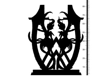 3D Printed Clay Cyanide Gemini Zodics 28mm-32mm Ragnarok D&D (Online Only)