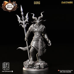 3D Printed Clay Cyanide Gorg Kingdom of Persia 28 32 mm D&D (Online Only)