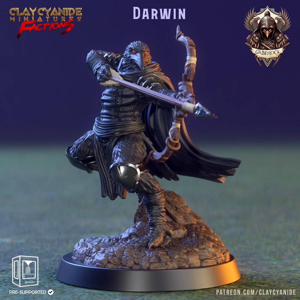 3D Printed Clay Cyanide Grim Flock Factions Tribes Ragnarok D&D (Online Only)