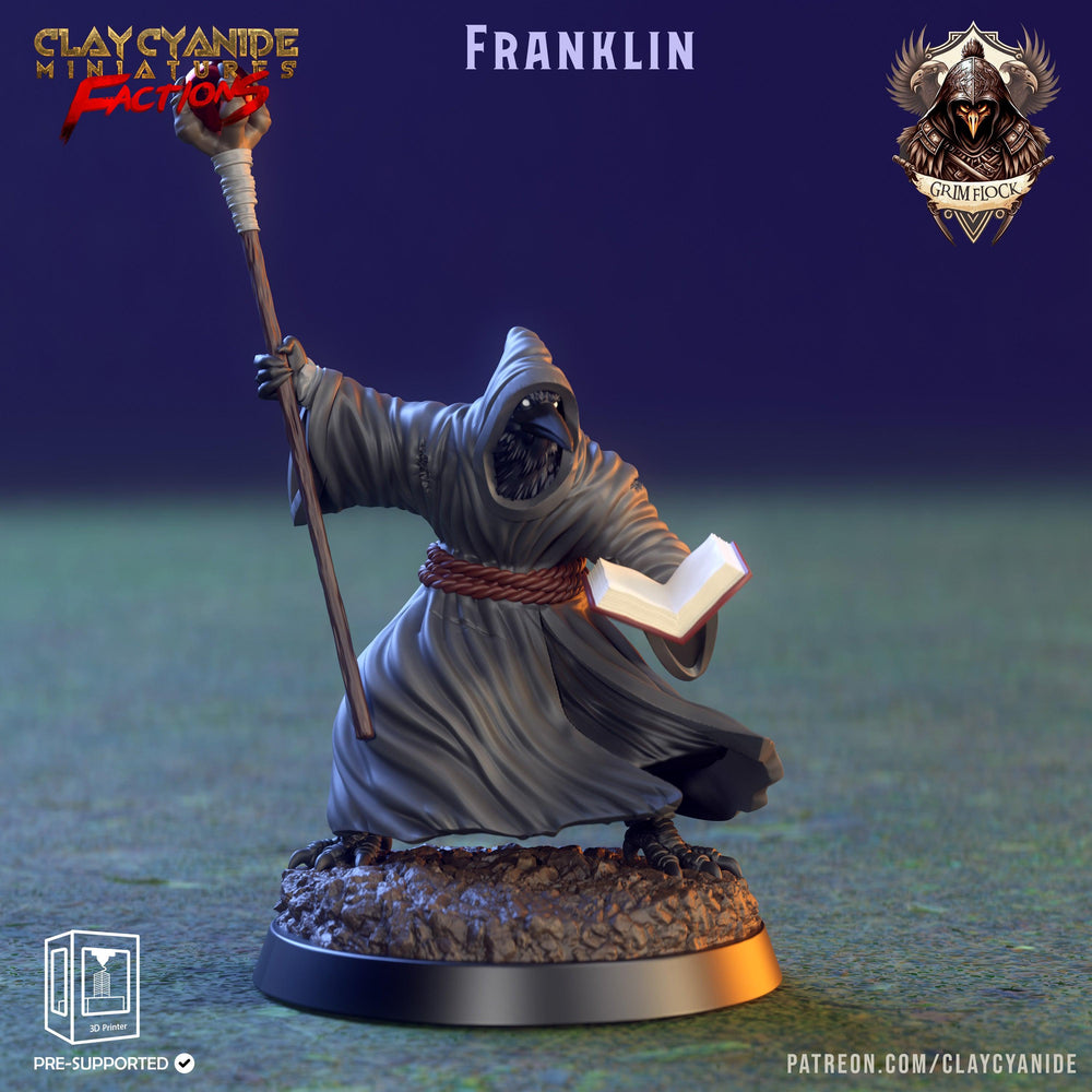3D Printed Clay Cyanide Grim Flock Factions Tribes Ragnarok D&D (Online Only)