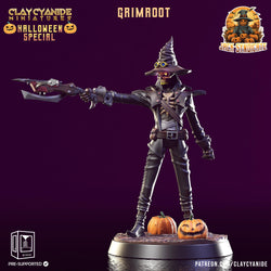 3D Printed Clay Cyanide Grimroot The Jack Syndicate Set 28 32 mm D&D (Online Only)