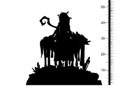 3D Printed Clay Cyanide Gubbar Ethiopian Mythos 28 32 mm D&D (Online Only)