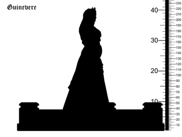 3D Printed Clay Cyanide Guinevere The Legend of King Arthur Ragnarok D&D (Online Only)