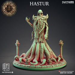 3D Printed Clay Cyanide Hastur Great Old Gods Ragnarok D&D (Online Only)