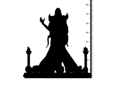 3D Printed Clay Cyanide Hastur Great Old Gods Ragnarok D&D (Online Only)