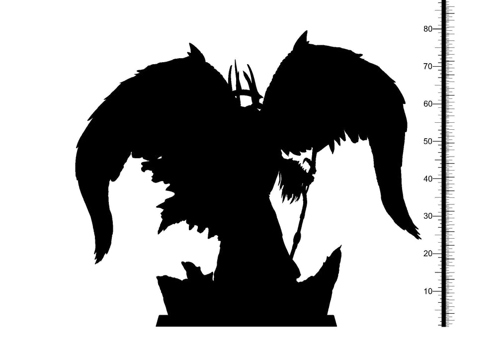 3D Printed Clay Cyanide Herio Euskal Mythology 28 32 mm D&D (Online Only)