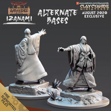 3D Printed Clay Cyanide Izanami Alternate Japanese Deities Ragnarok D&D (Online Only)