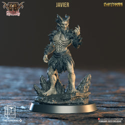 3D Printed Clay Cyanide Javier Gaueko Euskal Mythology 28 32 mm D&D (Online Only)