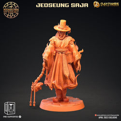 3D Printed Clay Cyanide Jeoseung Saja Set Korean Mythology Ragnarok D&D (Online Only)