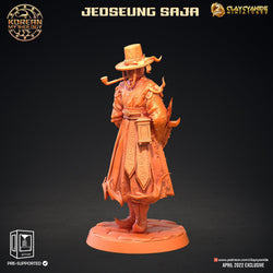 3D Printed Clay Cyanide Jeoseung Saja Set Korean Mythology Ragnarok D&D (Online Only)