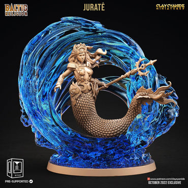 3D Printed Clay Cyanide Jurate Baltic Religion 28mm-32mm Ragnarok D&D (Online Only)
