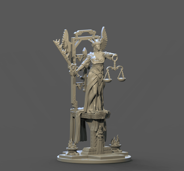 3D Printed Clay Cyanide Justice Tarot Ragnarok D&D (Online Only)