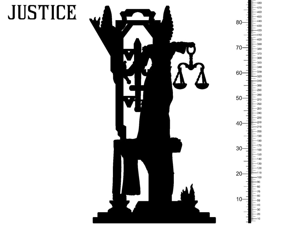 3D Printed Clay Cyanide Justice Tarot Ragnarok D&D (Online Only)