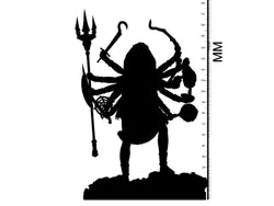 3D Printed Clay Cyanide - Kali 28mm 32mm D&D (Online Only)