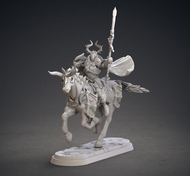 3D Printed Clay Cyanide Kupalords Deathknights Godslayers Tribes Factions Ragnarok D&D (Online Only)