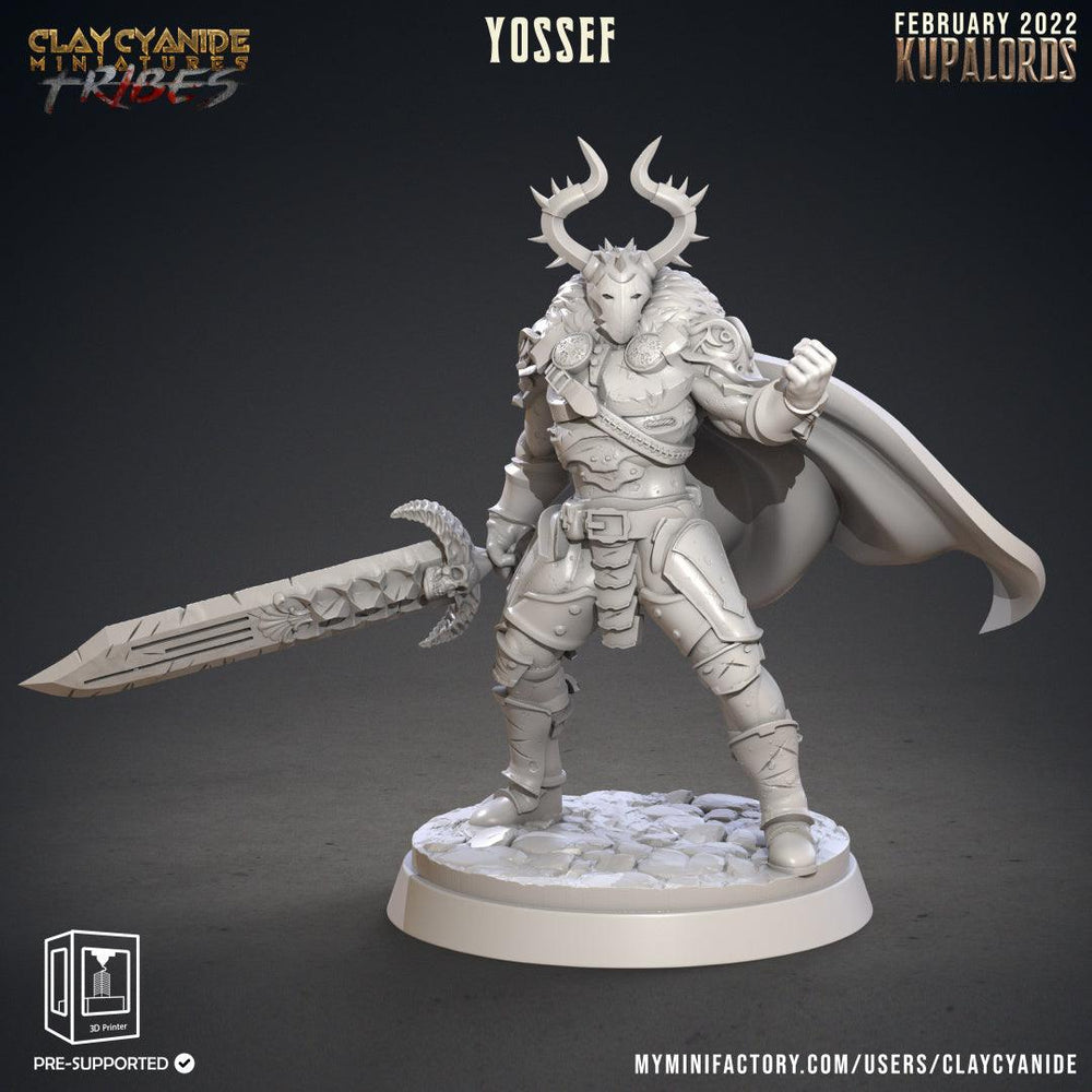 3D Printed Clay Cyanide Kupalords Deathknights Godslayers Tribes Factions Ragnarok D&D (Online Only)