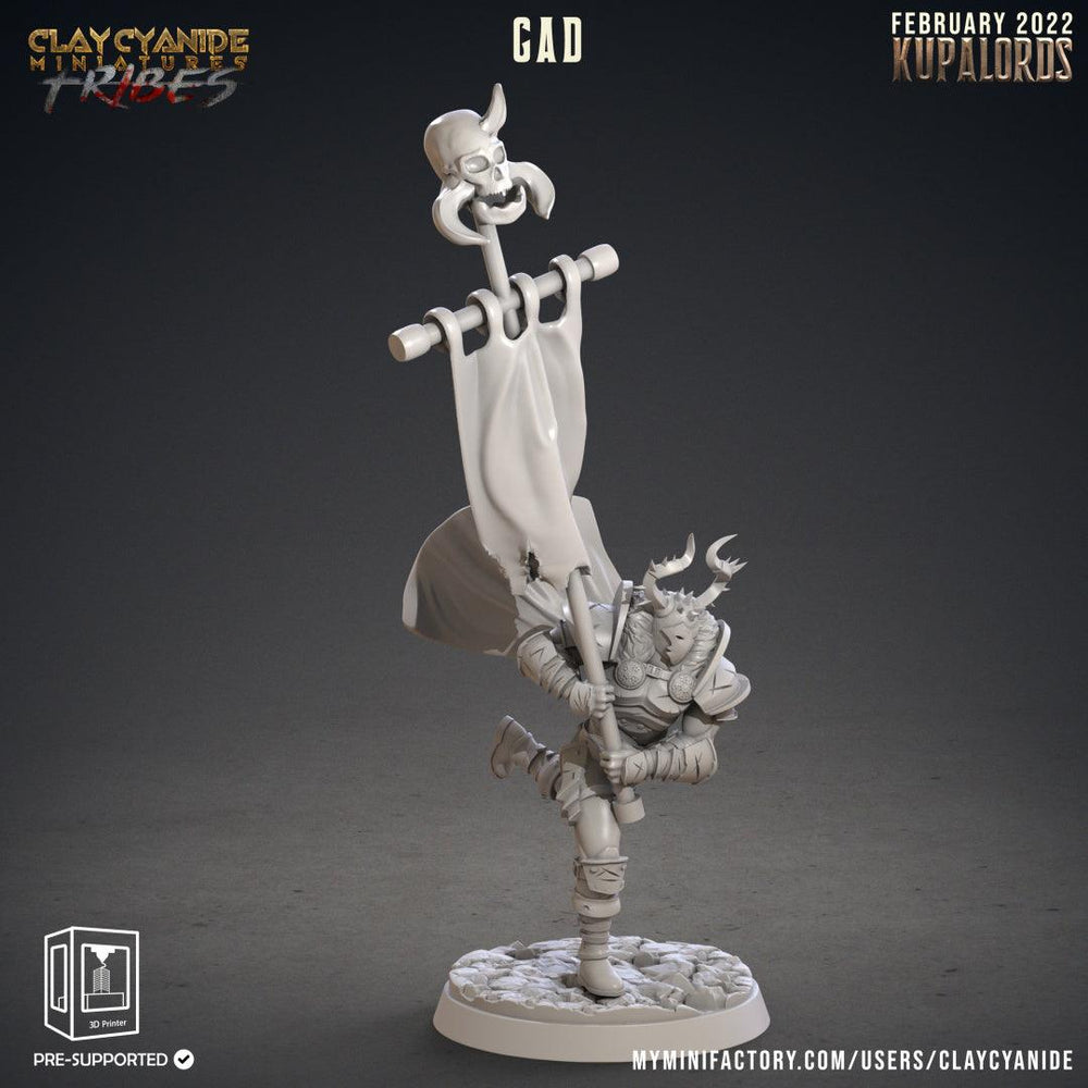 3D Printed Clay Cyanide Kupalords Deathknights Godslayers Tribes Factions Ragnarok D&D (Online Only)