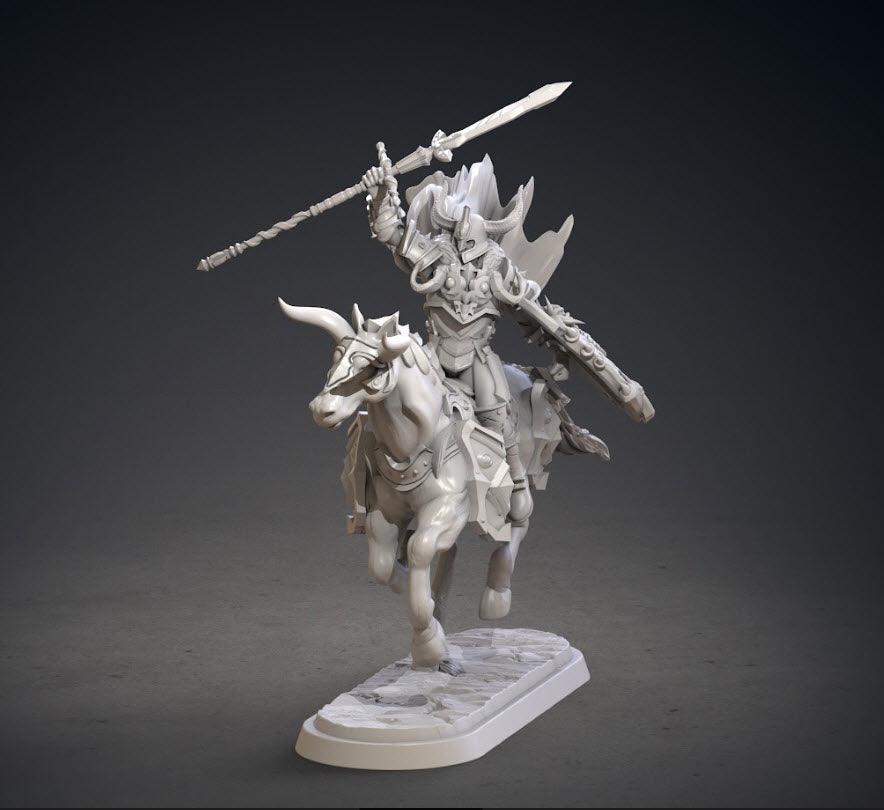 3D Printed Clay Cyanide Kupalords Deathknights Godslayers Tribes Factions Ragnarok D&D (Online Only)