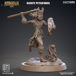 3D Printed Clay Cyanide Kushite Witch Finders Set Hyborian Age 28mm-32mm Ragnarok D&D (Online Only)