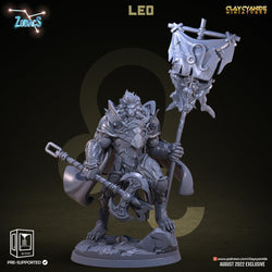 3D Printed Clay Cyanide Leo Zodics 28mm-32mm Ragnarok D&D (Online Only)