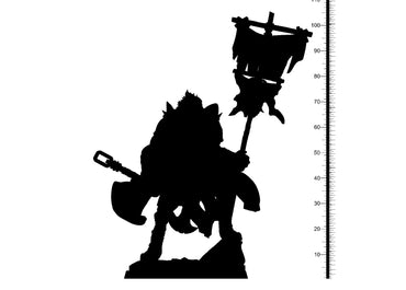 3D Printed Clay Cyanide Leo Zodics 28mm-32mm Ragnarok D&D (Online Only)