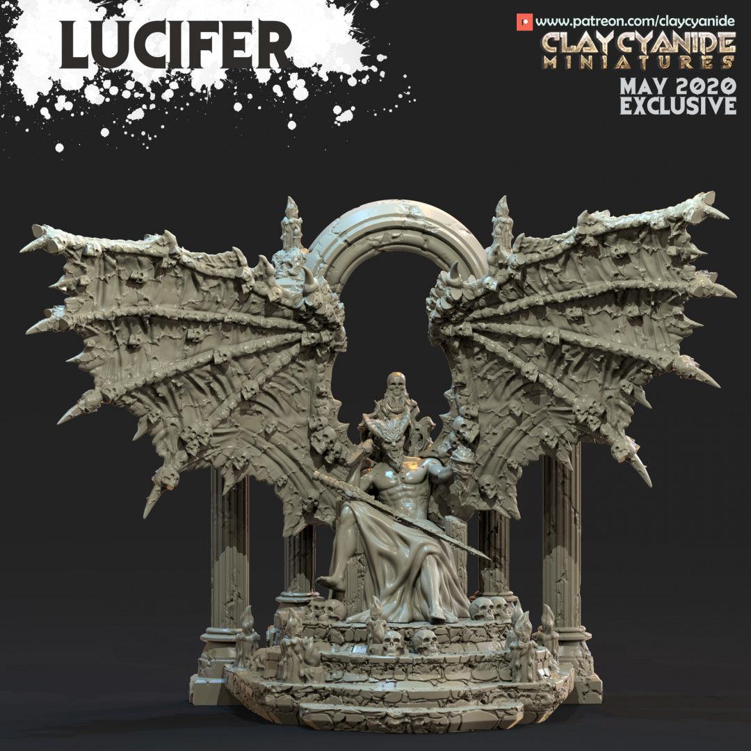 3D Printed Clay Cyanide Lucifer Angels VS Demons Ragnarok D&D (Online Only)