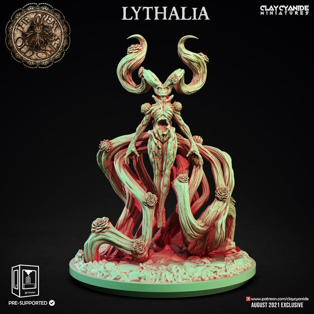 3D Printed Clay Cyanide Lythalia Great Old Gods Ragnarok D&D (Online Only)