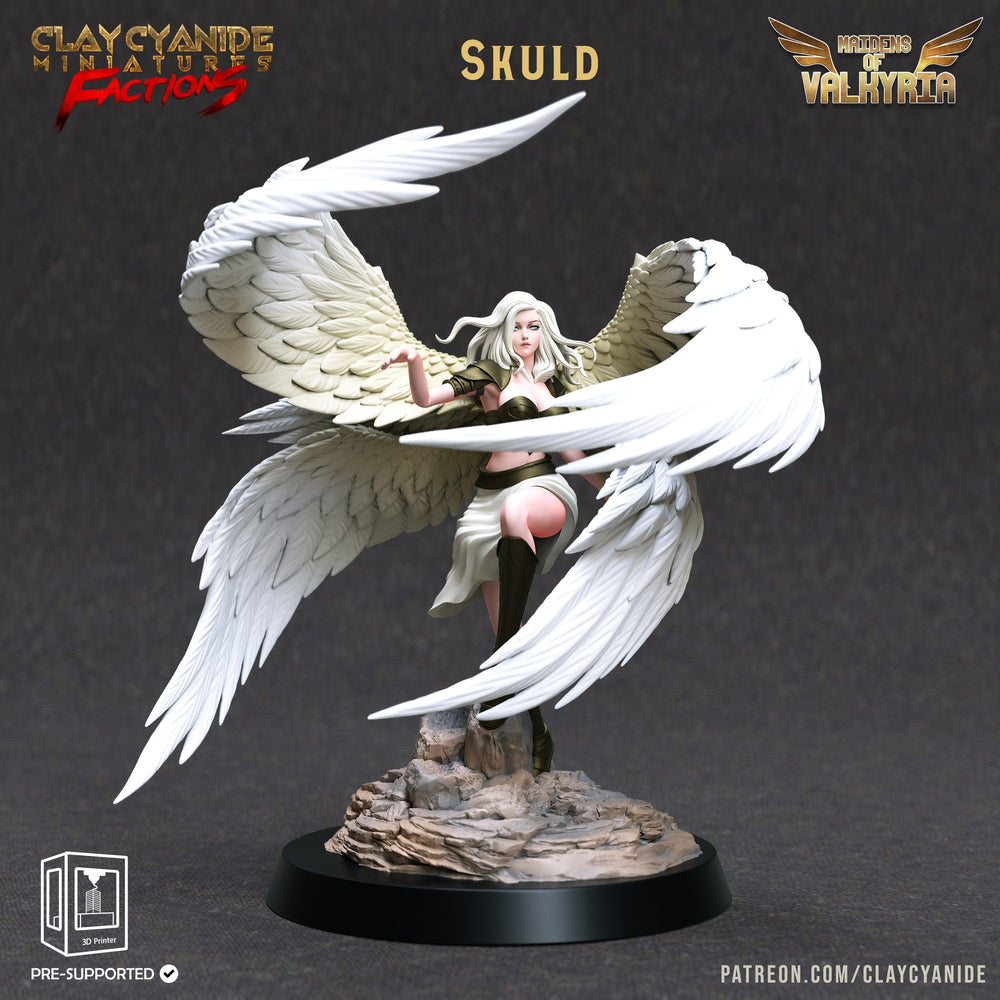 3D Printed Clay Cyanide Maidens of Valkyria Tribes Factions Ragnarok D&D (Online Only)