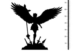 3D Printed Clay Cyanide Maidens of Valkyria Tribes Factions Ragnarok D&D (Online Only)