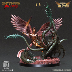 3D Printed Clay Cyanide Maidens of Valkyria Tribes Factions Ragnarok D&D (Online Only)