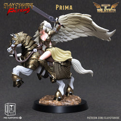 3D Printed Clay Cyanide Maidens of Valkyria Tribes Factions Ragnarok D&D (Online Only)