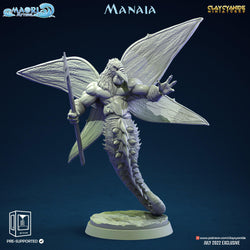 3D Printed Clay Cyanide Manaia Set Maori Mythos 28mm-32mm Ragnarok D&D (Online Only)