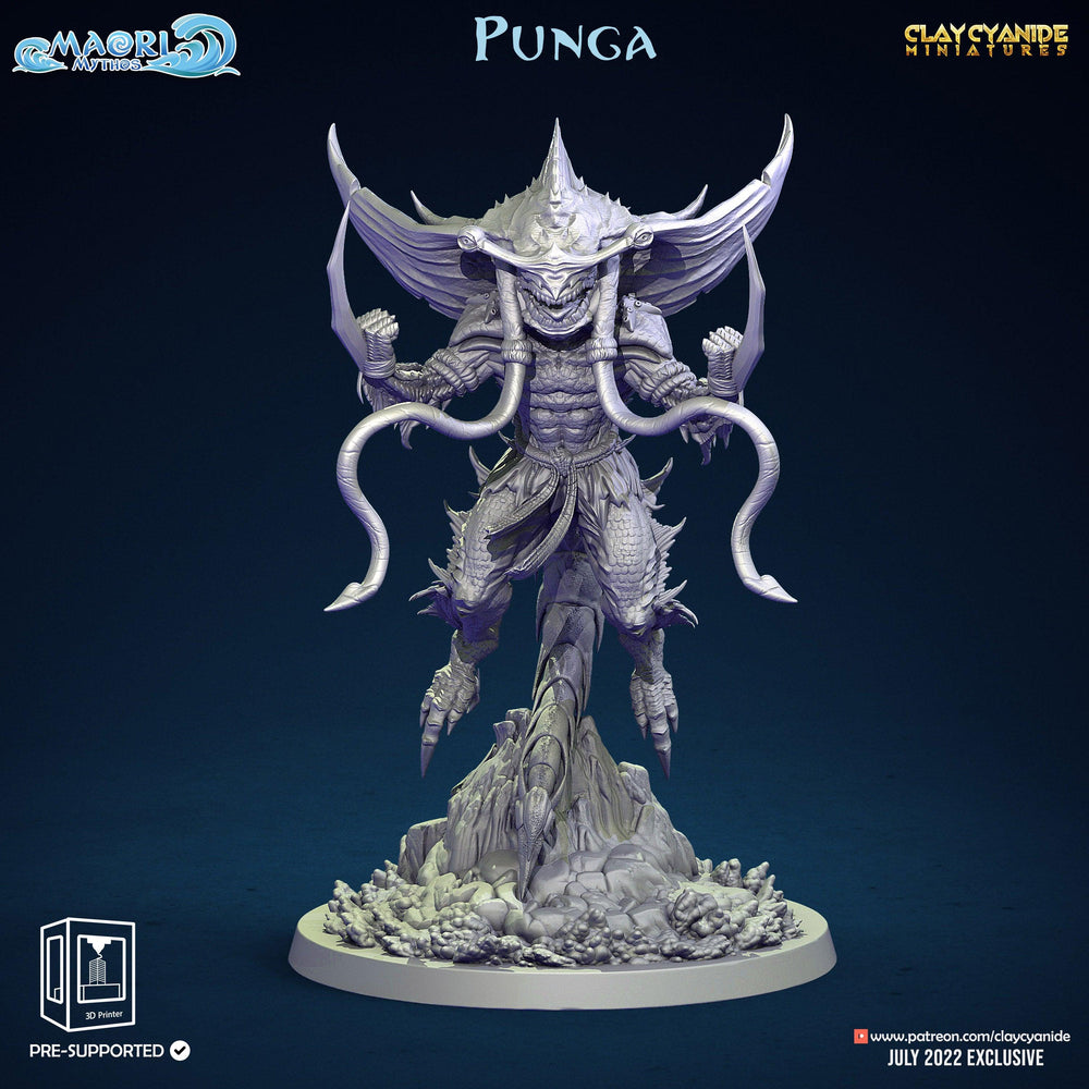 3D Printed Clay Cyanide Maori Mythos Set Ragnarok D&D (Online Only)