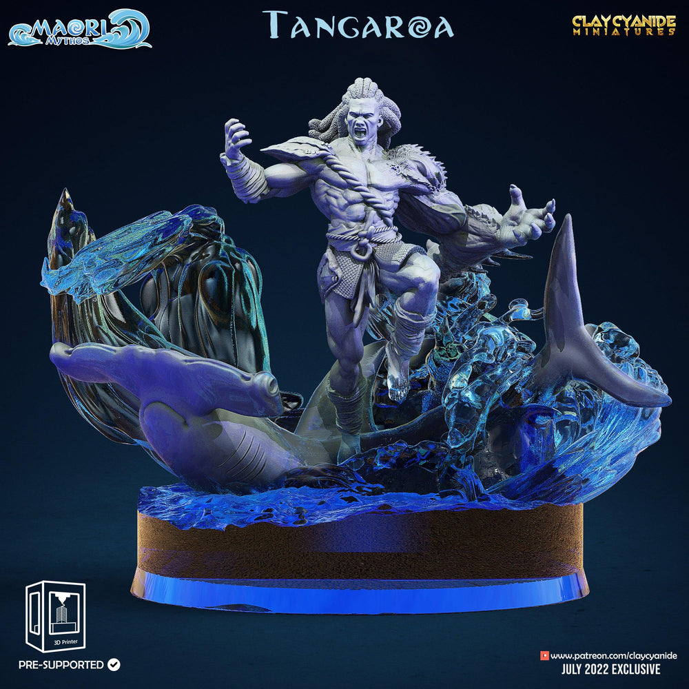 3D Printed Clay Cyanide Maori Mythos Set Ragnarok D&D (Online Only)