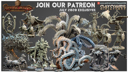 3D Printed Clay Cyanide Medusa Greek Mythology Part 2 28 32 mm D&D (Online Only)